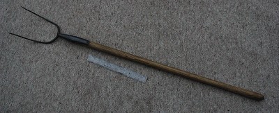 137. 2 pronged hay fork
