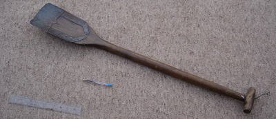 Draining spade